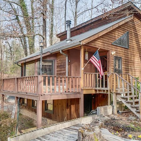 Charming Cabin With Fire Pit And Decks About 7 Mi To Helen Sautee Nacoochee Dış mekan fotoğraf